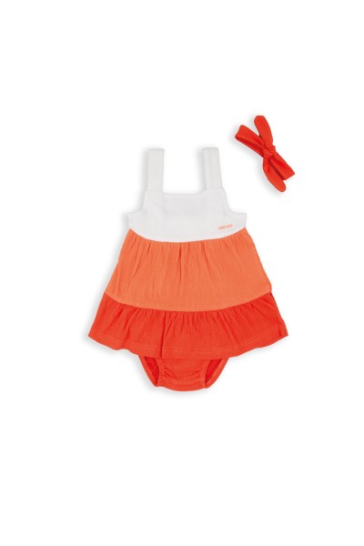 151056 VESTIDO+BRAGA+CINTA BABYBOL COLORES