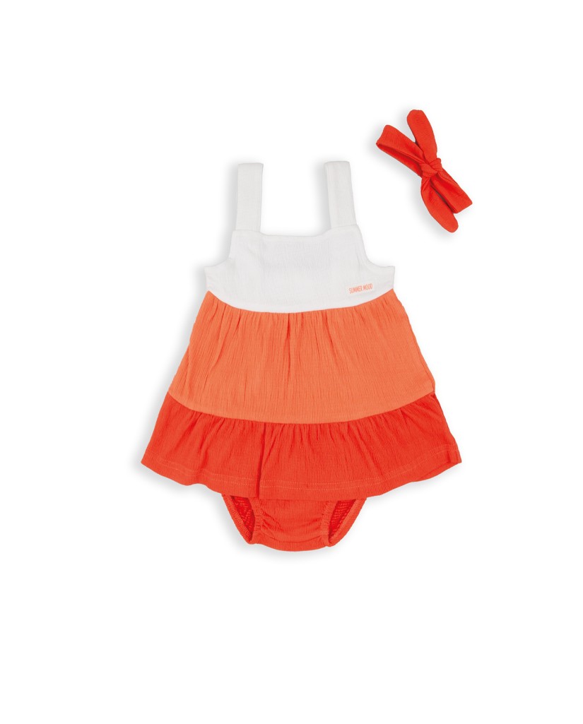 151056 VESTIDO+BRAGA+CINTA BABYBOL COLORES