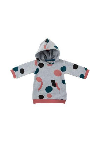 22108 VESTIDO SUDADERA LUNARES BABYBOL