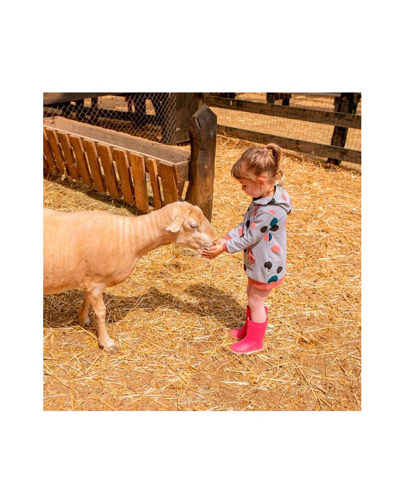 22108 VESTIDO SUDADERA LUNARES BABYBOL