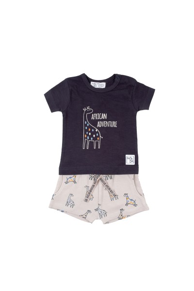 140875 CONJUNTO 2 PIEZAS BEBÉ JIRAFAS BABYBOL