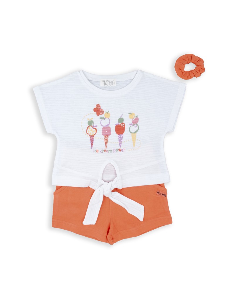 151303 CONJUNTO 2 PIEZAS+COLETERO ICE CREAM-BABYBOL