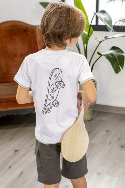 152304 CONJUNTO 2 PIEZAS NIÑO SKATE-BABYBOL
