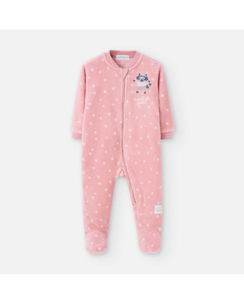 4205-23 Pijama manta infantil rosa