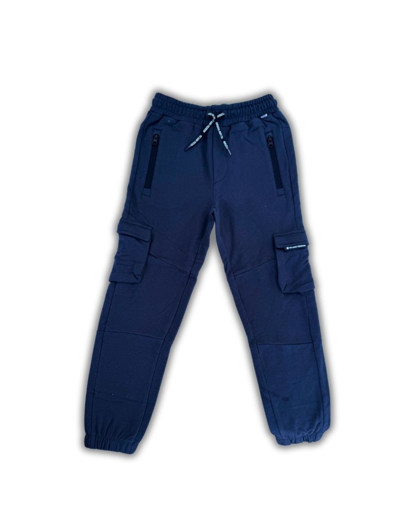O56240-1GRA1 Pantalón jogging niño gris oscuro