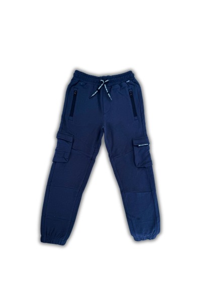 O56240-1GRA1 Pantalón jogging niño gris oscuro