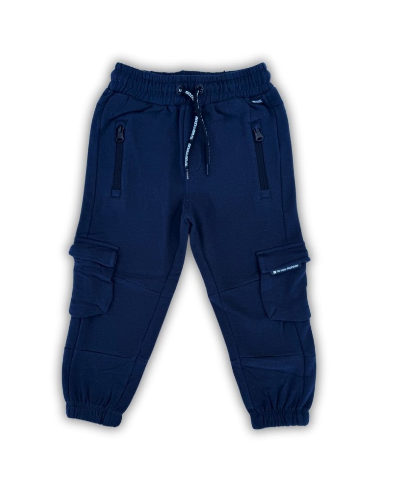 O56240-1GRA3 Pantalón jogging niño marino