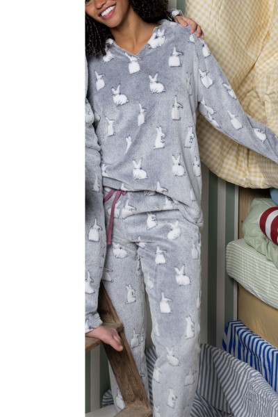 62615-0 PIJAMA COREL BUNNIES ON THE MOON MOD Admas