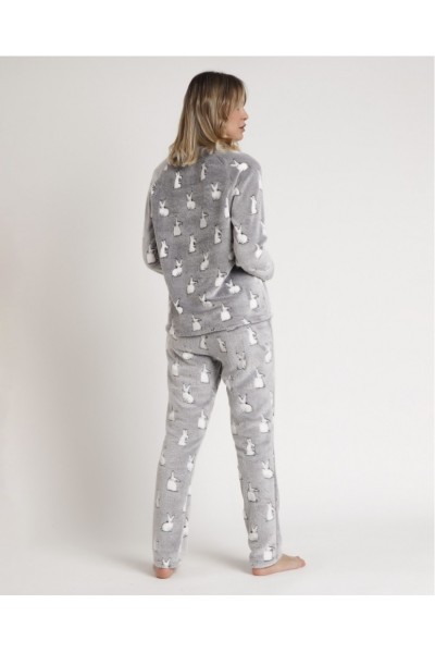 62615-0 PIJAMA COREL BUNNIES ON THE MOON MOD Admas