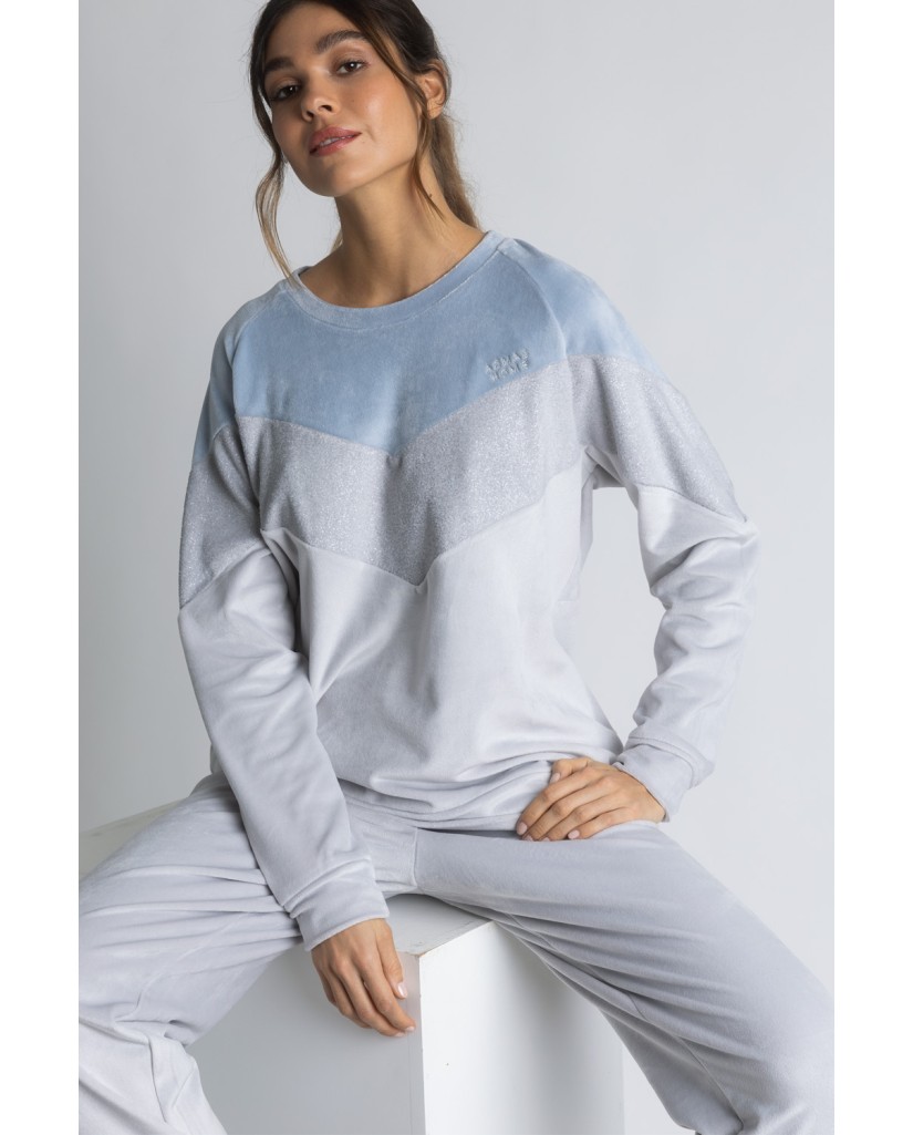 62559-0 PIJAMA VELVET SOFT HOME Admas