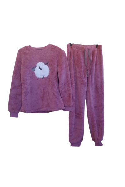 D640-24 Pijama mujer coralina Ovejita-40 Grados