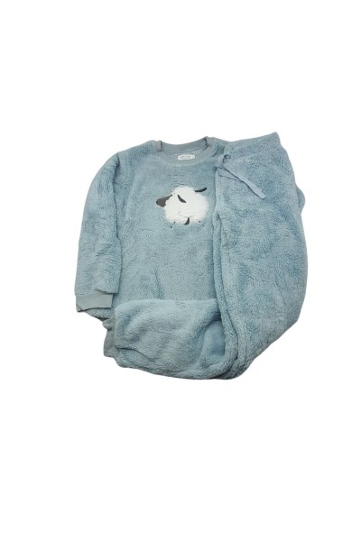 D640-24 Pijama mujer coralina Ovejita-40 Grados