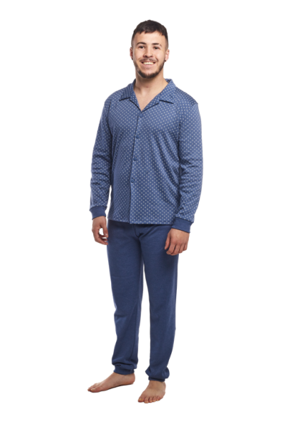 83912 PIJAMA CABALLERO ABIERTO TOPITOS-Moon dreams
