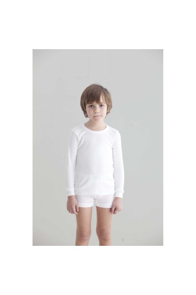 8010 Camiseta infantil FELPA M/L