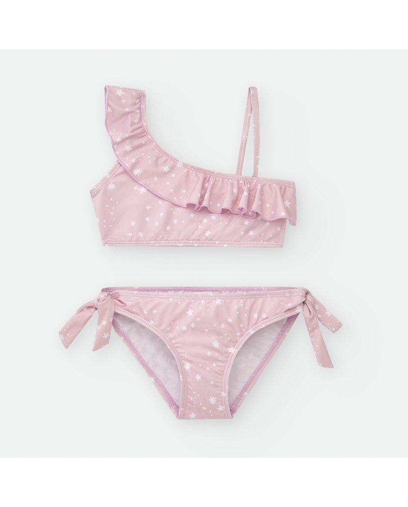 9031-07YLM TOP BIKINI NIÑA ESTRELLAS