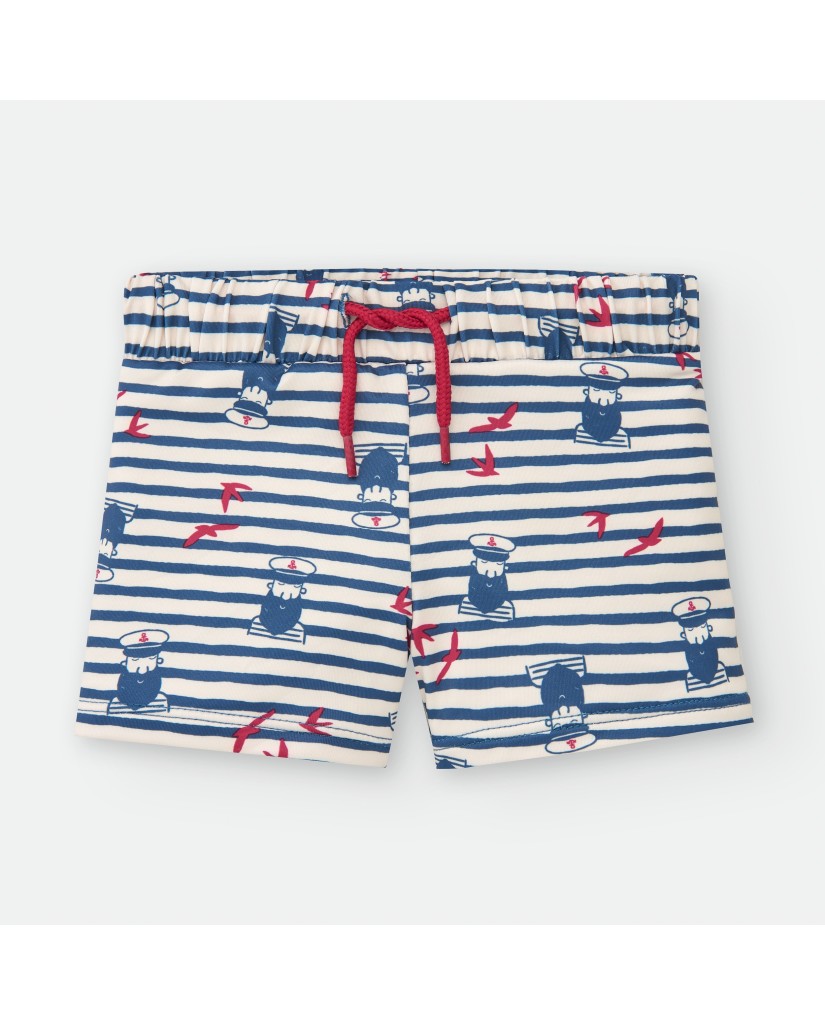 9050-09YLM BOXER NIÑO RAYAS CAPITAN