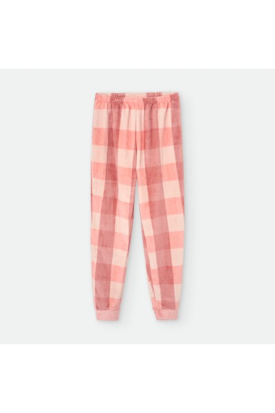 6466-A PIJAMA MUJER CORAL NUBE