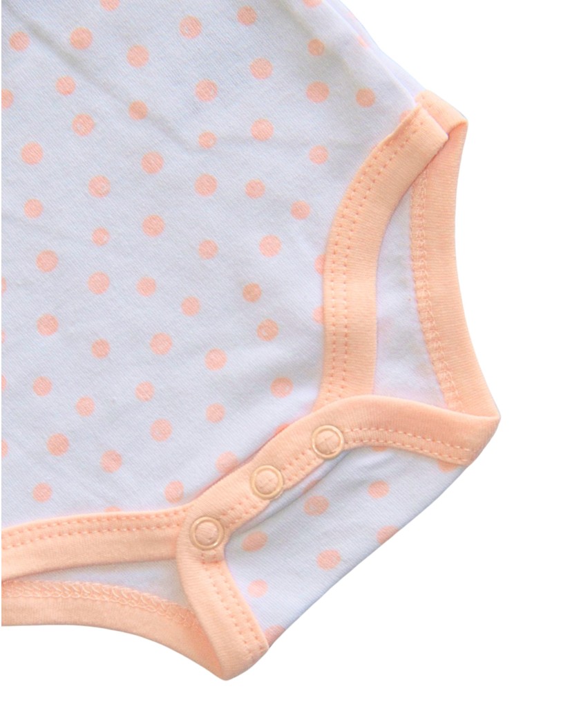 DXG-S-514 Body bebé manga corta con puntos