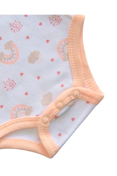 DXG-S-516 Body bebé manga corta arcoiris