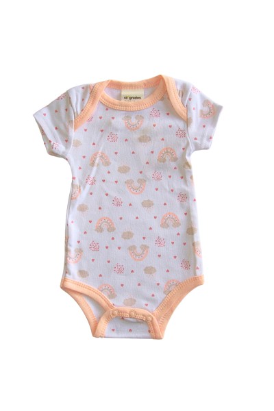DXG-S-516 Body bebé manga corta arcoiris