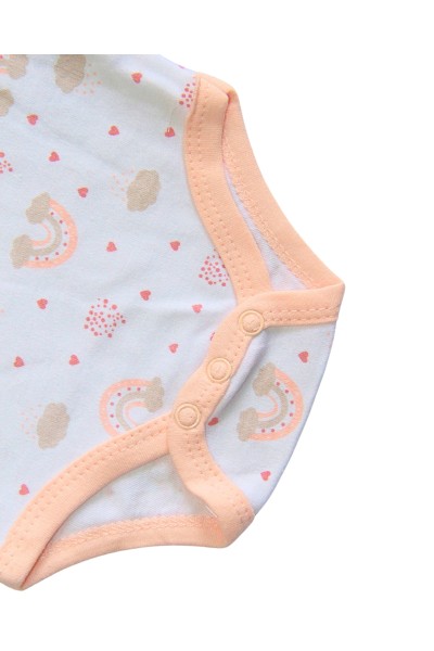 DXG-S-516 Body bebé manga corta arcoiris