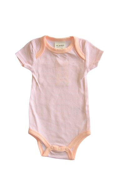 DXG-S-522 Body bebé manga corta con rayas