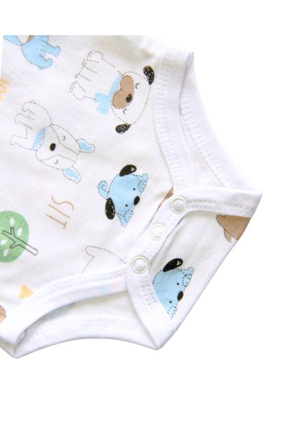 DXB-V-544 Body bebé tirantes perritos