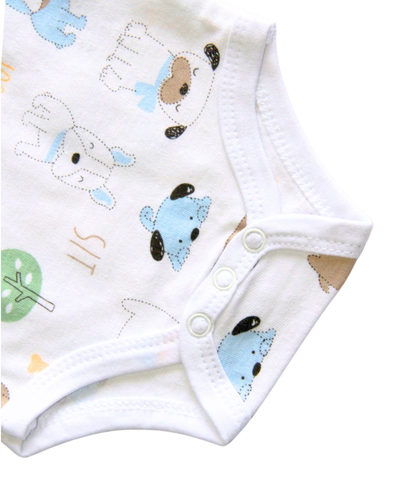 DXB-V-544 Body bebé tirantes perritos