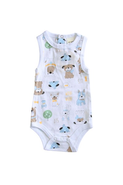 DXB-V-544 Body bebé tirantes perritos
