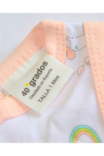 DXG-V-551 Body bebé tirantes nubes