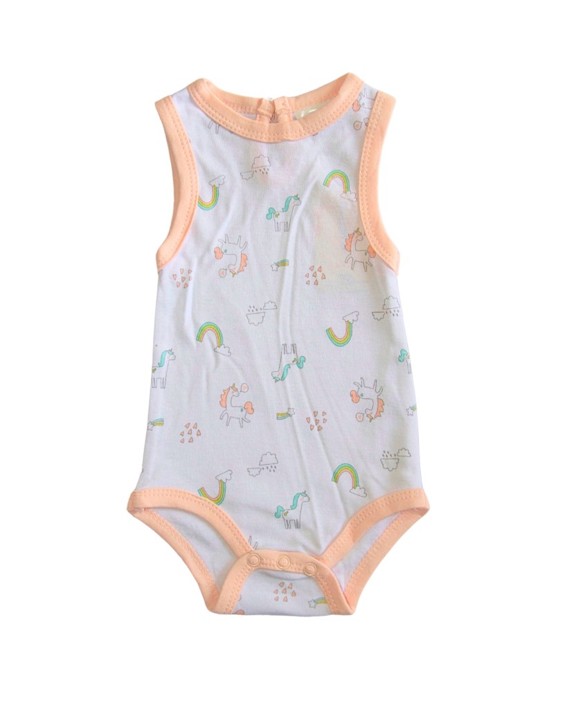 DXG-V-551 Body bebé tirantes nubes