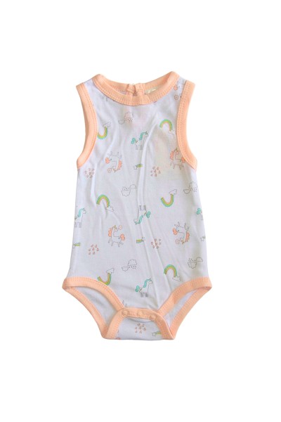 DXG-V-551 Body bebé tirantes nubes