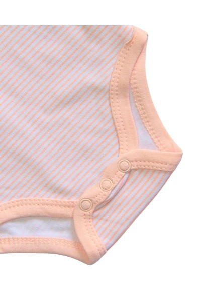 DXG-V-553 Body bebé tirantes con rayas
