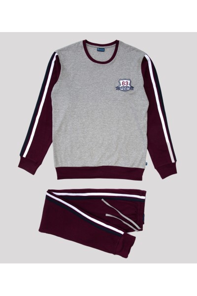 A0CHG PIJAMA HOMBRE ALGODÓN ABANDERADO