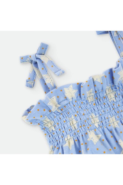 170-19 RANITA BEBÉ ESTRELLAS AZUL