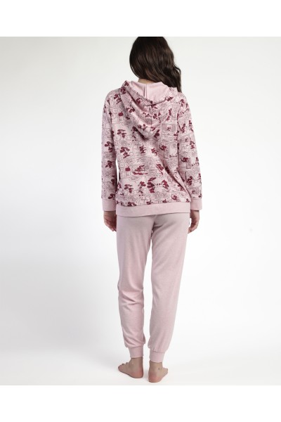 63324-0 PIJAMA MUJER CAPUCHA MINNIE GEN Z Admas