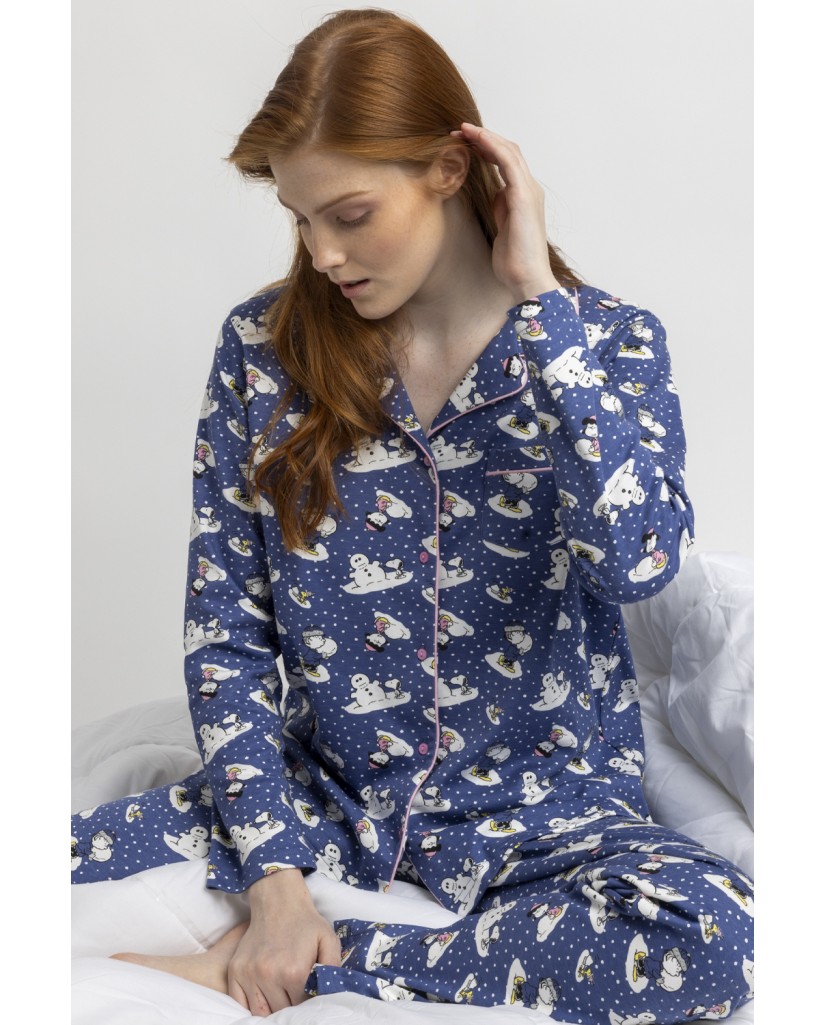 63419-0 PIJAMA ABIERTO SNOW DRIFT Admas