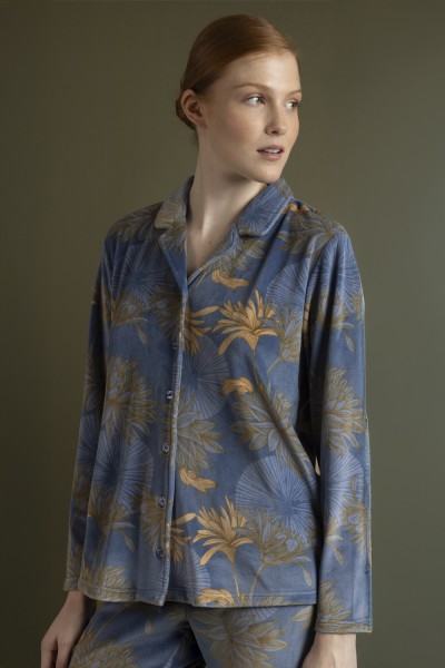 63640-0 PIJAMA MUJER ABIERTO ORIENTAL Admas