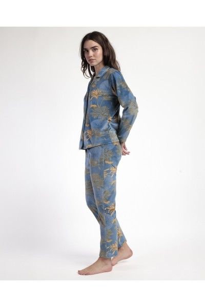 63640-0 PIJAMA MUJER ABIERTO ORIENTAL Admas