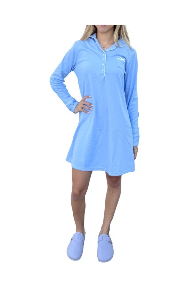 C38 CAMISÓN ALGODÓN AFELPADO TALLA ESPECIAL MUJER
