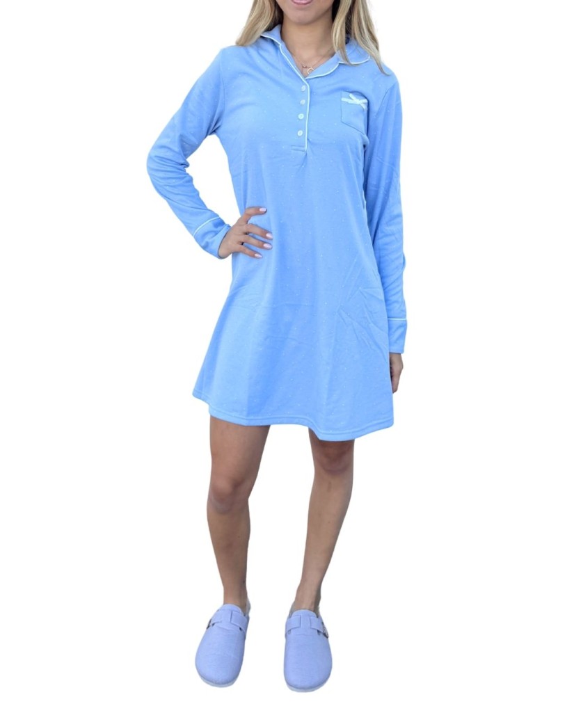 C38 CAMISÓN ALGODÓN AFELPADO TALLA ESPECIAL MUJER