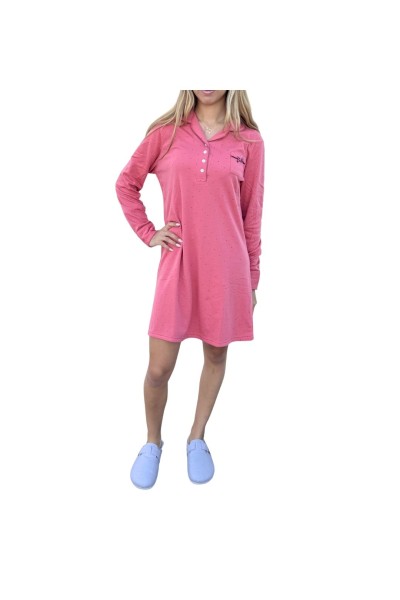 C38 CAMISÓN ALGODÓN AFELPADO TALLA ESPECIAL MUJER