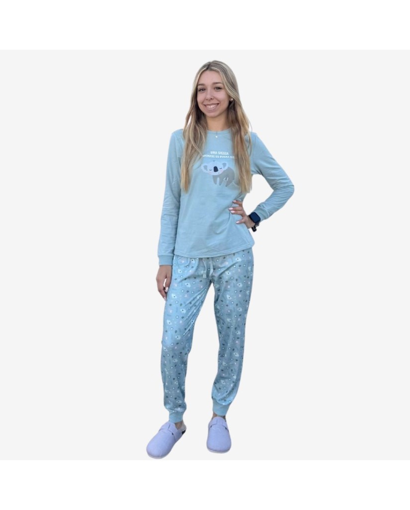 S102 PIJAMA SUPERSOFT MUJER Koala