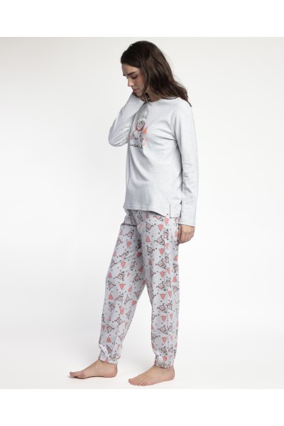 63592-0 PIJAMA WINTER OWL ADMAS