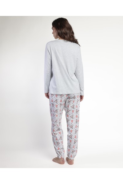 63592-0 PIJAMA WINTER OWL ADMAS