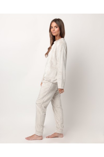 63612-0 PIJAMA CUELLO REDONDO 'ENJOY EVERY MOMENT'-ADMAS