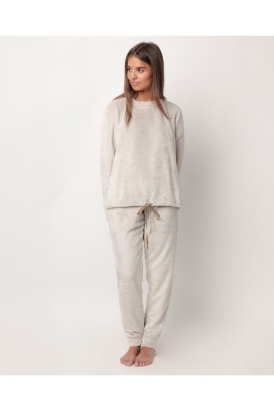 63612-0 PIJAMA CUELLO REDONDO 'ENJOY EVERY MOMENT'-ADMAS