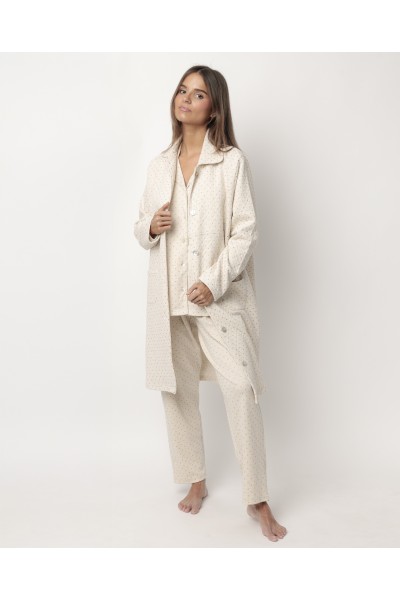 67290-0 BATA MUJER BOTONES ORGANIC DOTS G