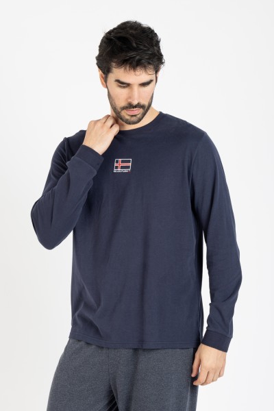 M25105 Pijama caballero Punto liso Iceland- Olympus