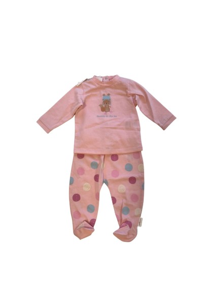 5016 Pijama dos piezas bebé 'Ardilla'